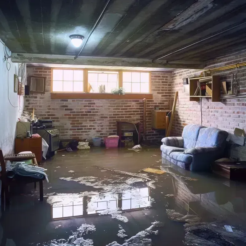 Flooded Basement Cleanup in East Merrimack, NH